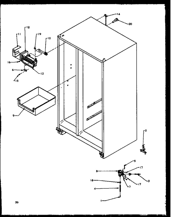 Diagram for SBI20NE (BOM: P1162902W E)