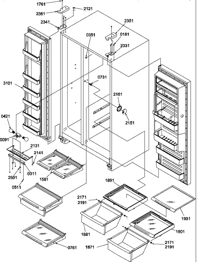 Diagram for SBI20S2E (BOM: P1190703W E)