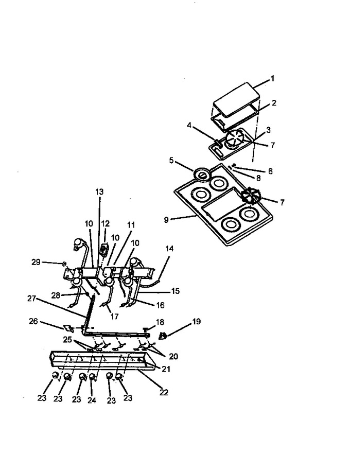 Diagram for SBK28FG0 (BOM: P1142788N W)