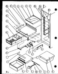 Diagram for 08 - Ref Shelving And Drawers