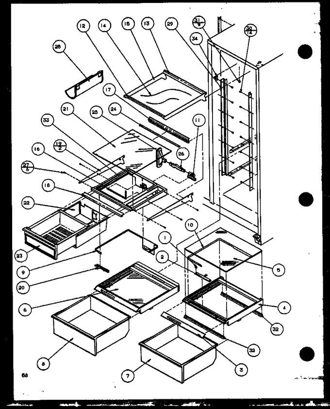 Diagram for SC25J (BOM: P1116202W)