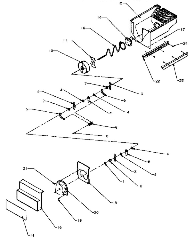 Diagram for SCD25NW (BOM: P1181307W W)