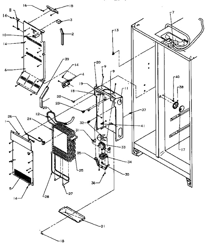 Diagram for SCD25NW (BOM: P1181307W W)