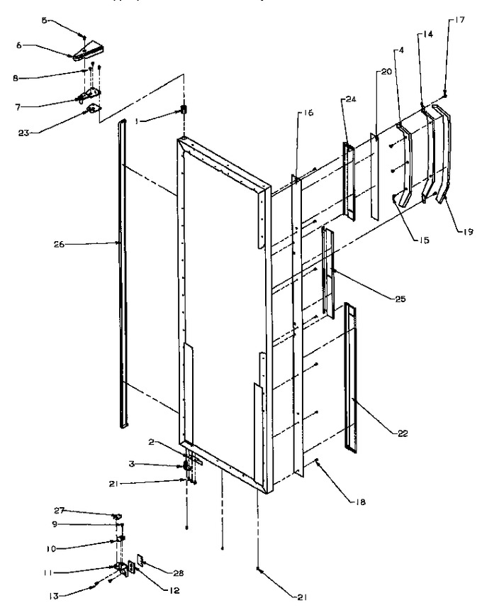 Diagram for SCD25NW (BOM: P1181307W W)