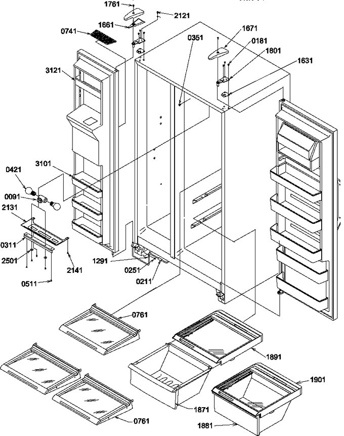 Diagram for SCD22TBW (BOM: P1303511W W)