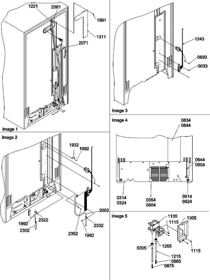 Diagram for SCD23VBW (BOM: P1315305W W)