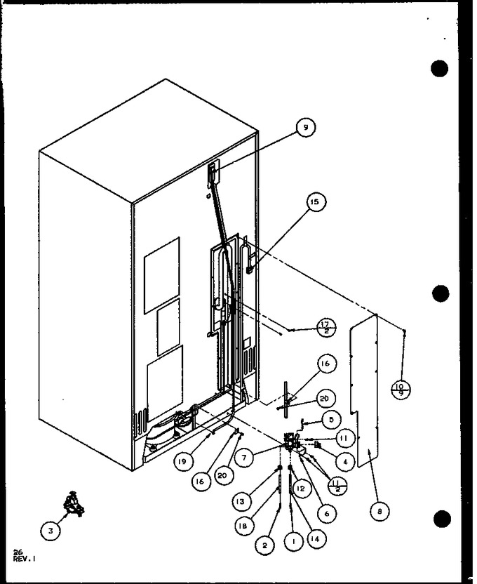 Diagram for SCD25JB (BOM: P1104015W)