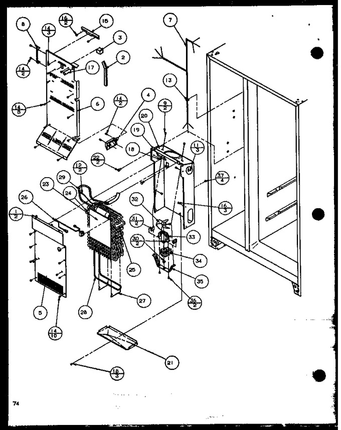 Diagram for SCD25JB (BOM: P1116303W)