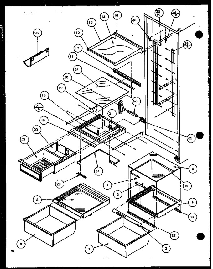 Diagram for SCD25JB (BOM: P1116303W)