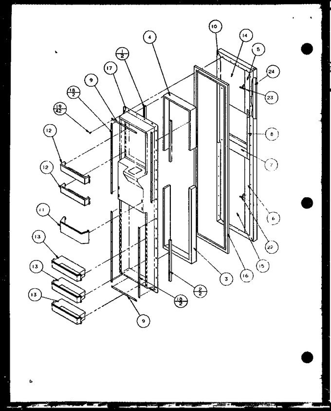 Diagram for SCDE25J (BOM: P7870104W)