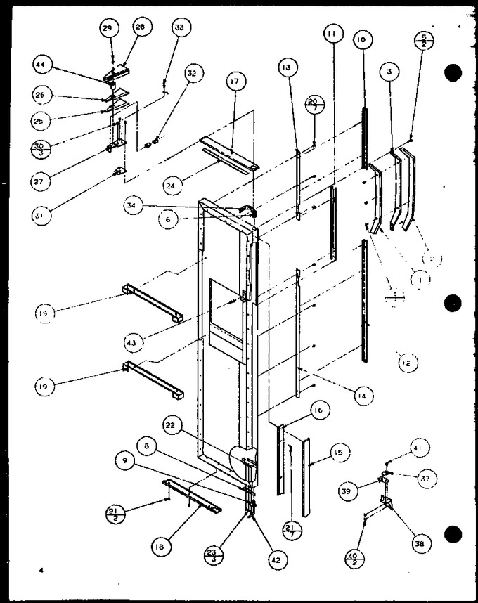 Diagram for SCDE25J (BOM: P7870104W)