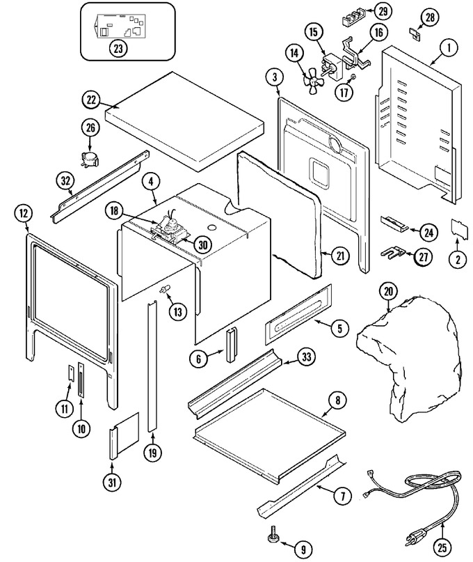 Diagram for SCE30600W