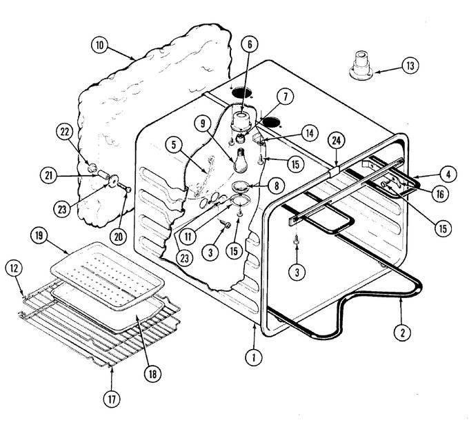 Diagram for SCE4340W-C