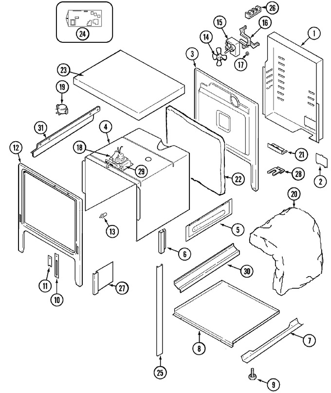 Diagram for SCE70600B