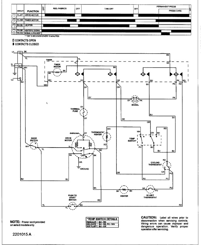 Diagram for SDE2606AYW