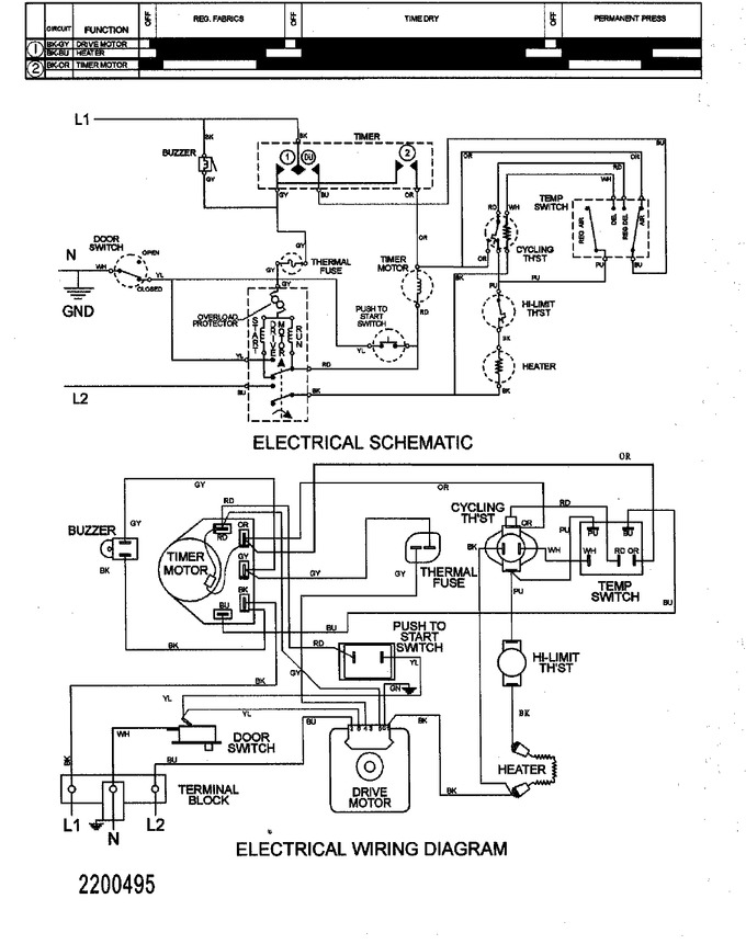 Diagram for SDE405DAYW