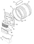 Diagram for 04 - Front Bulkhead, Air Duct & Cylinder