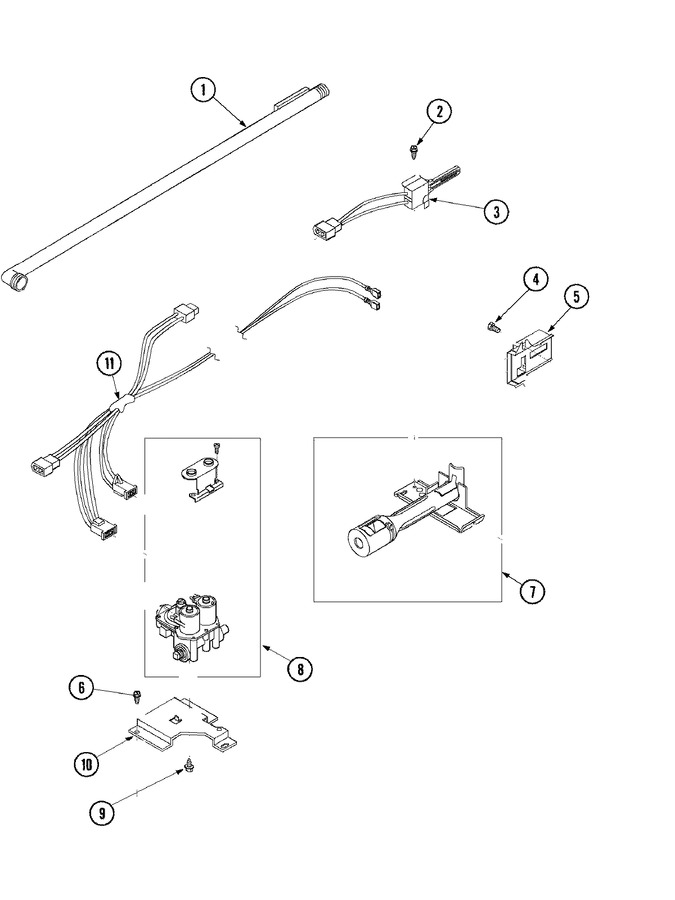 Diagram for SDG5701AWW