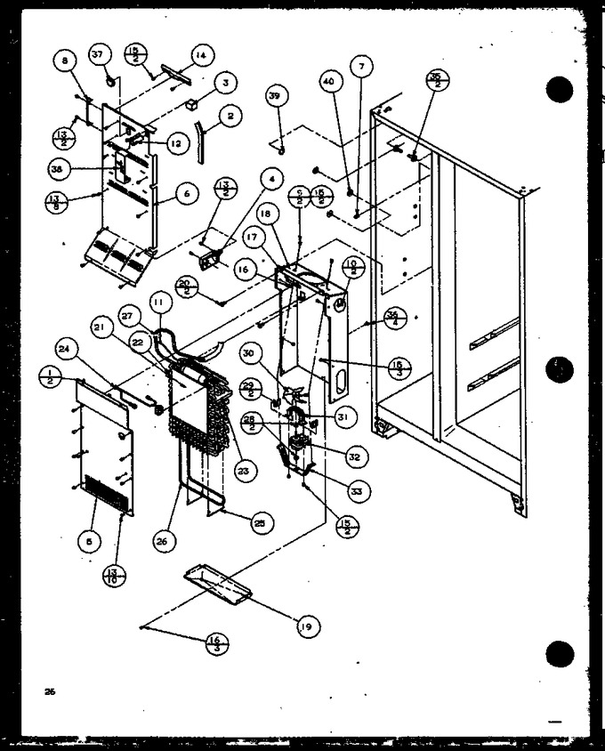Diagram for SG22MBG (BOM: P1153502W G)