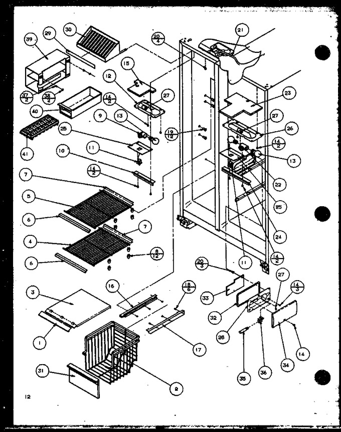 Diagram for SW22MBG (BOM: P1153503W G)