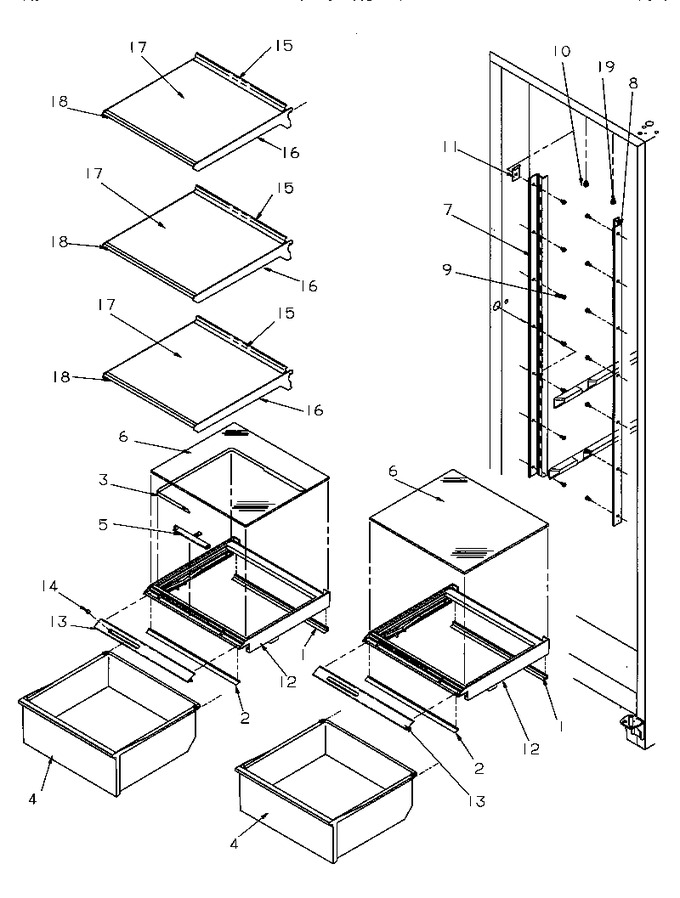 Diagram for SG521SBW (BOM: P1197001W W)