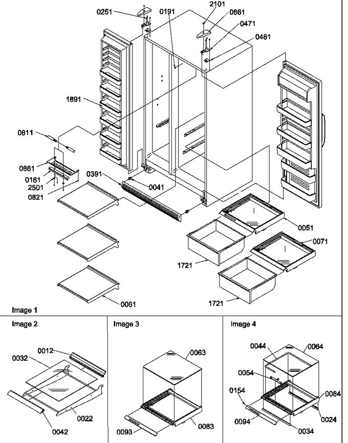 Diagram for SG521SBW (BOM: P1197002W W)