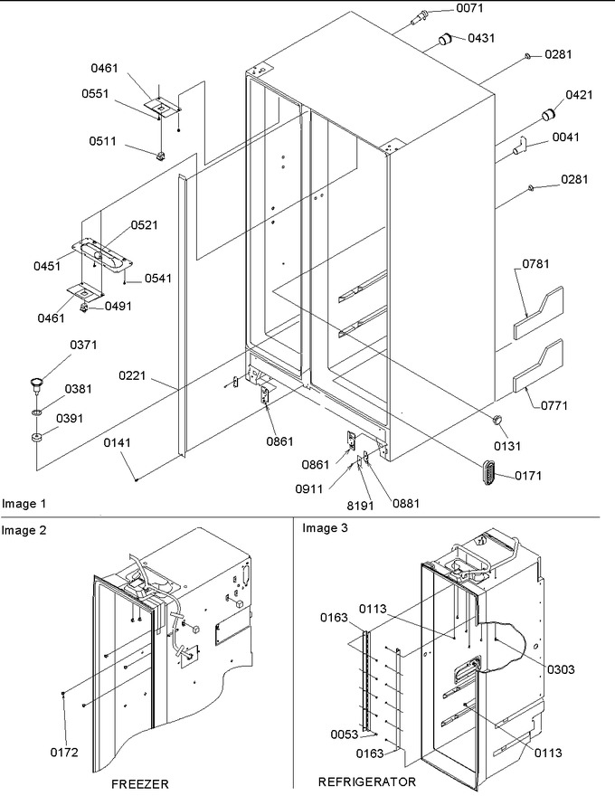 Diagram for SGD26VW (BOM: P1315208W W)