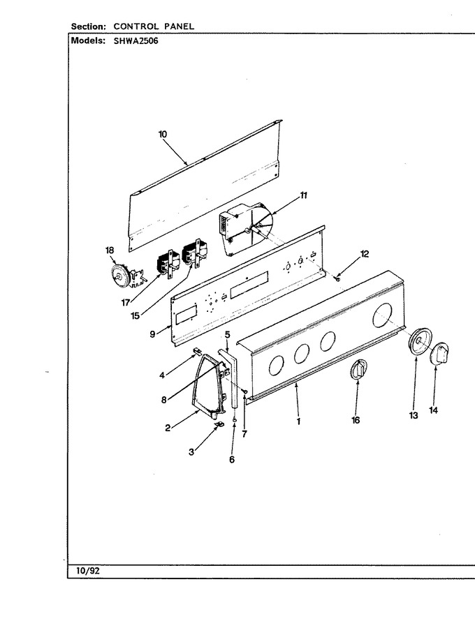 Diagram for SHWA2506A