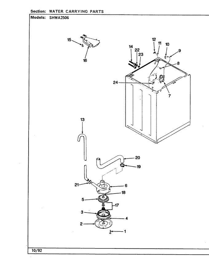 Diagram for SHWA2506A