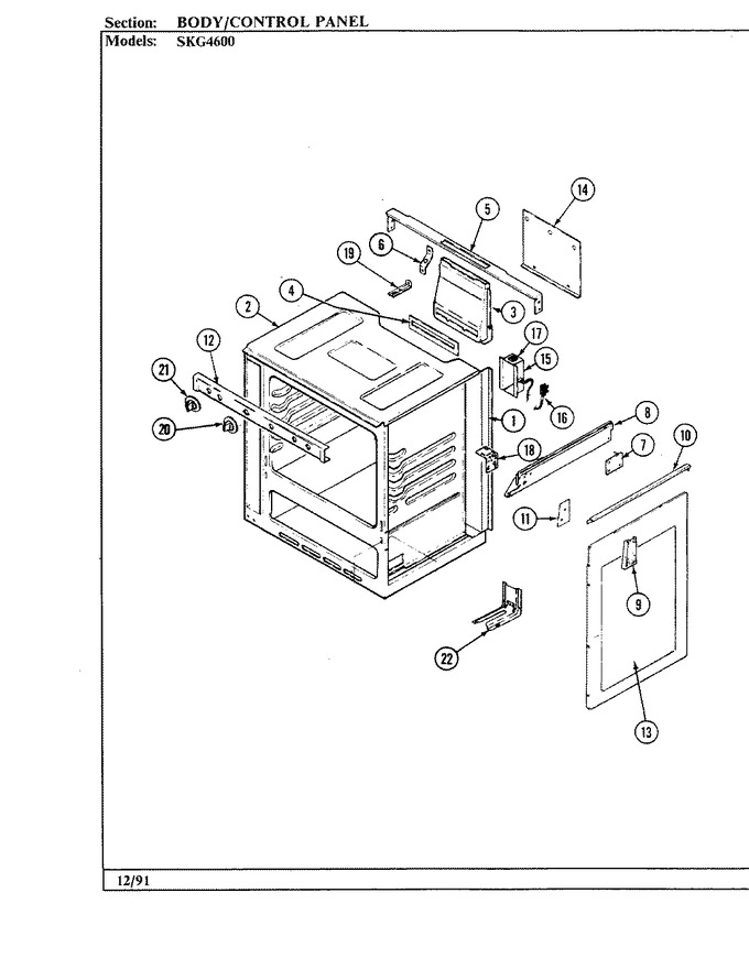 Diagram for SKG4622MGW639R