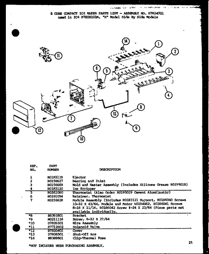 Diagram for SLM25H (BOM: P7836010W)