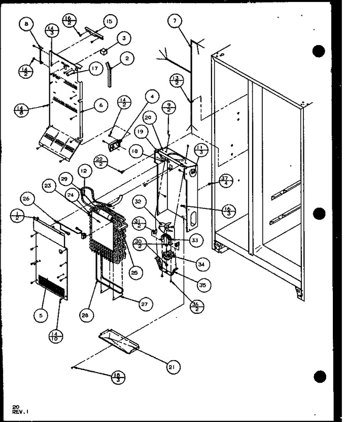 Diagram for SLD25JB (BOM: P1104009W)
