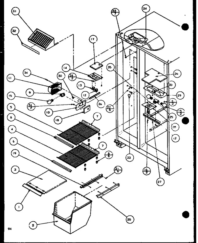 Diagram for SLD22JB (BOM: P1116105W)