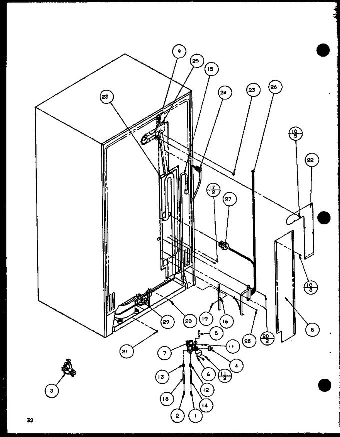 Diagram for SLD25MBW (BOM: P1121103W W)