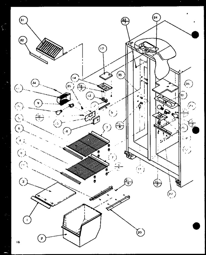 Diagram for SLD25J (BOM: P1116501W)
