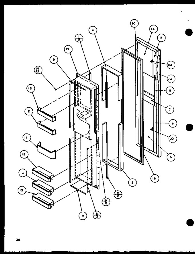 Diagram for SLD25JB (BOM: P1116504W)