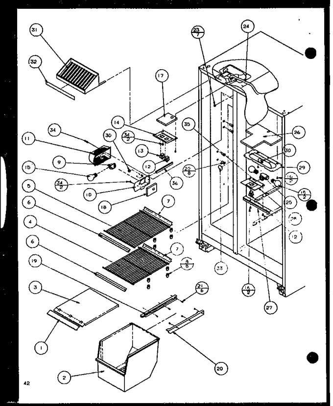 Diagram for SLD25JB (BOM: P1116503W)
