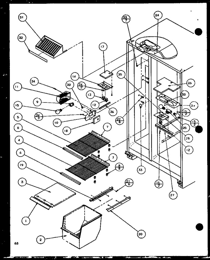 Diagram for SLD25JP (BOM: P1116505W)