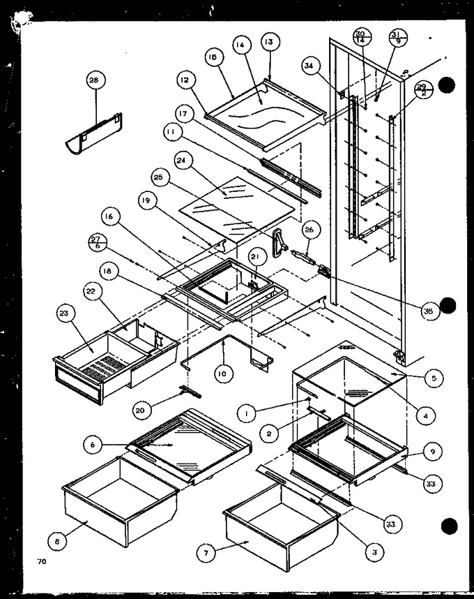 Diagram for SLD25JP (BOM: P1116506W)