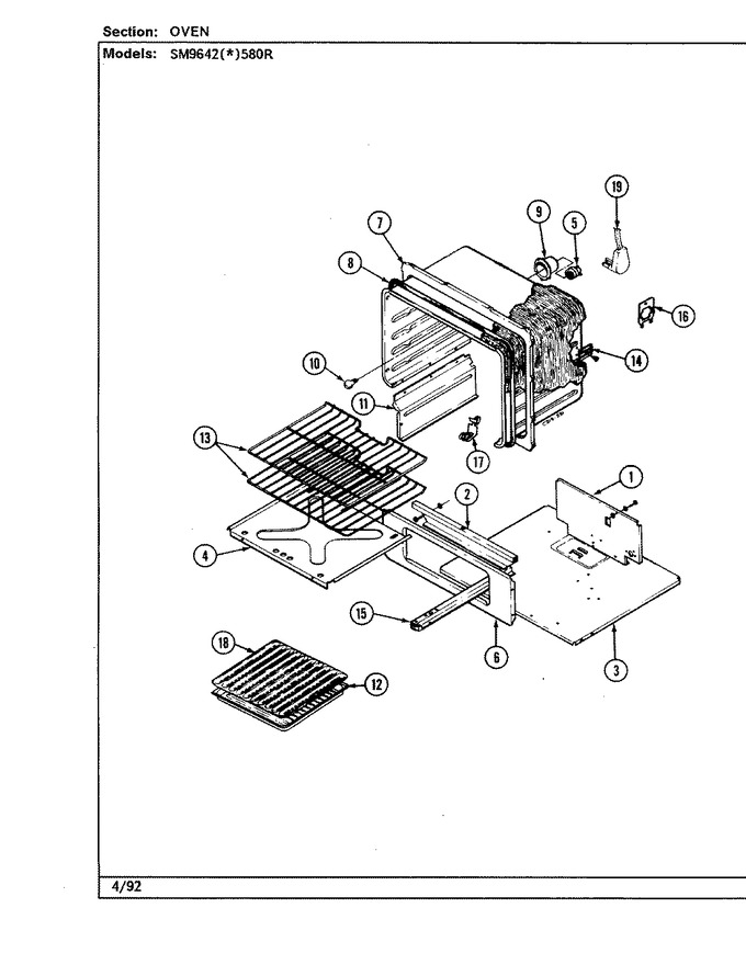 Diagram for SM9642W580R