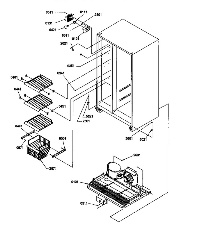 Diagram for SMD21TBW (BOM: P1193911W W)