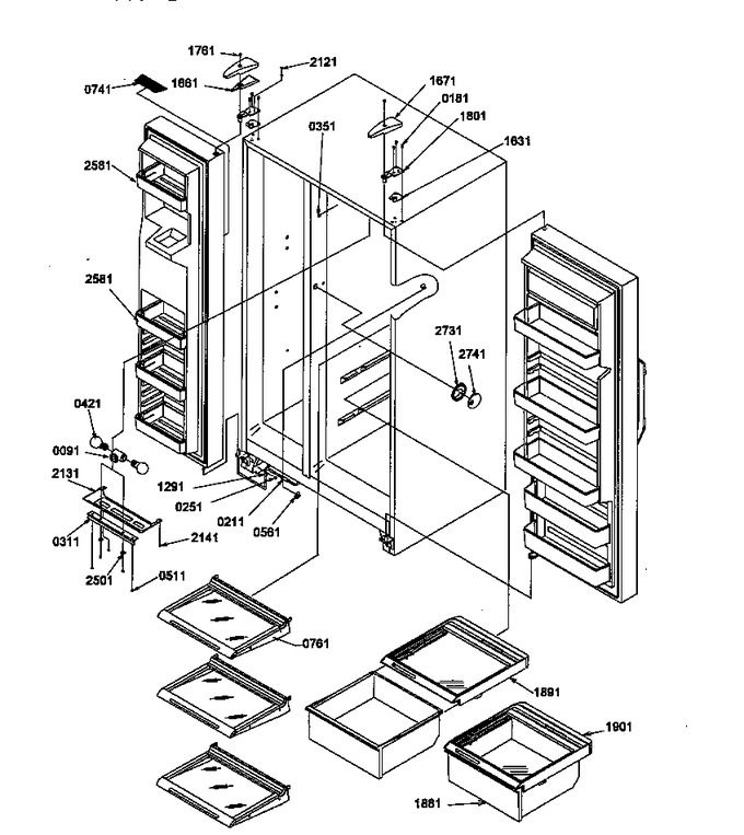 Diagram for SMD21TBW (BOM: P1193914W W)