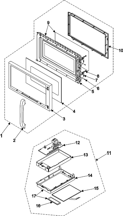 Diagram for SMH6140WB