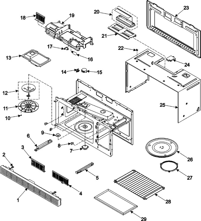 Diagram for SMH7159WC
