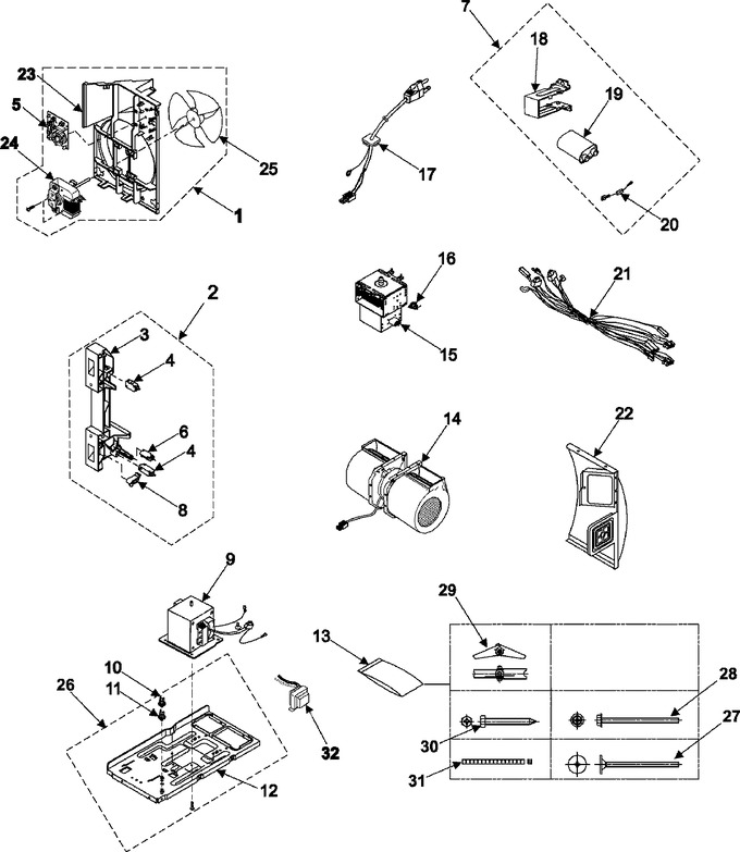 Diagram for SMH7175WE/XAA