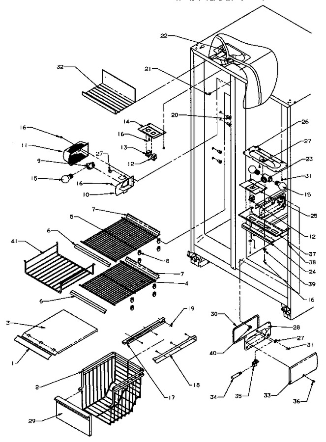 Diagram for SPD22Q2L (BOM: P1181314W L)