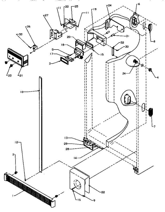 Diagram for SPD25QA3L (BOM: P1181321W L)