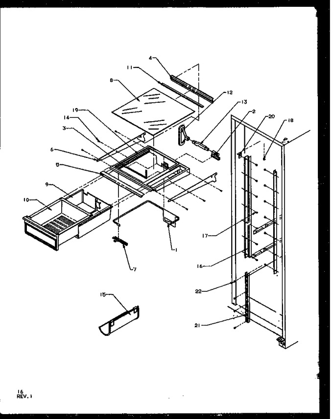Diagram for SQ22NBL (BOM: P1162705W L)