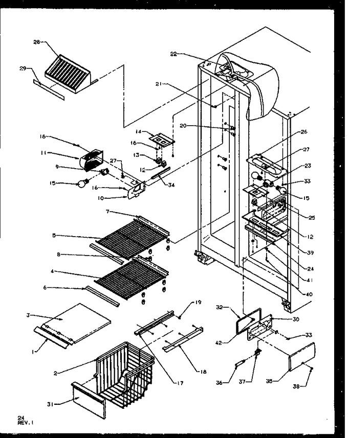 Diagram for SZD25N2E (BOM: P1162431W E)