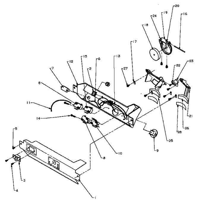 Diagram for SQD25NW (BOM: P1181303W W)